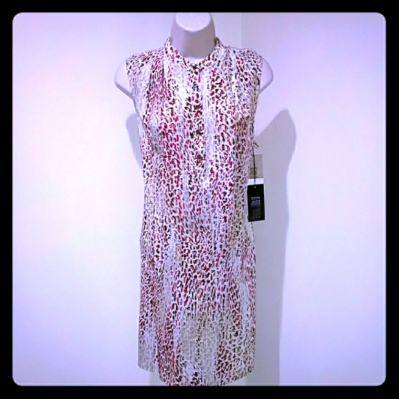 Etcetera Dresses & Skirts - ETCETERA SILK SLEEVELESS SHIFT DRESS